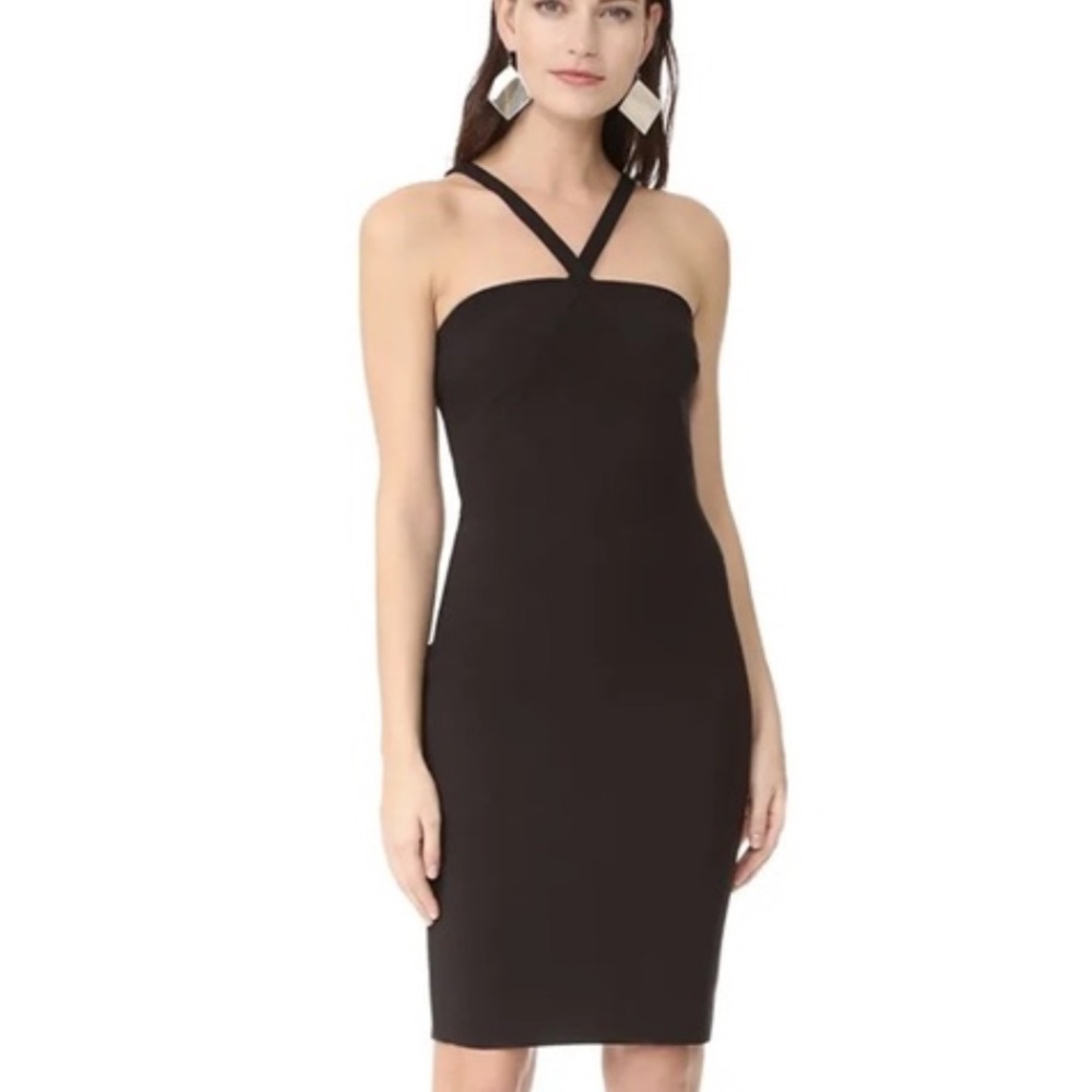 LIKELY Bridgeport Strappy Halter Mini Dress